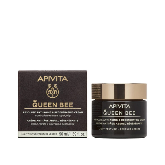 apivita queen bee absolute anti aging regenerating cream light 50ml