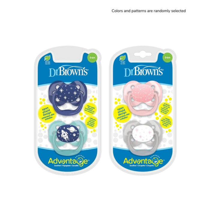 dr brown s advantage pacifier 0 6m