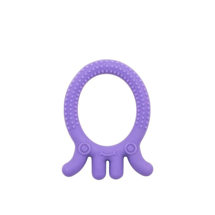 dr brown s flexees friends teether 3m purple octopus