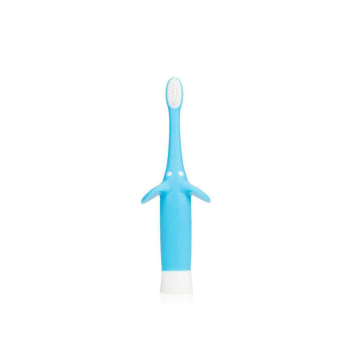 dr brown s infant to toddler toothbrush 0 3 years blue elephant