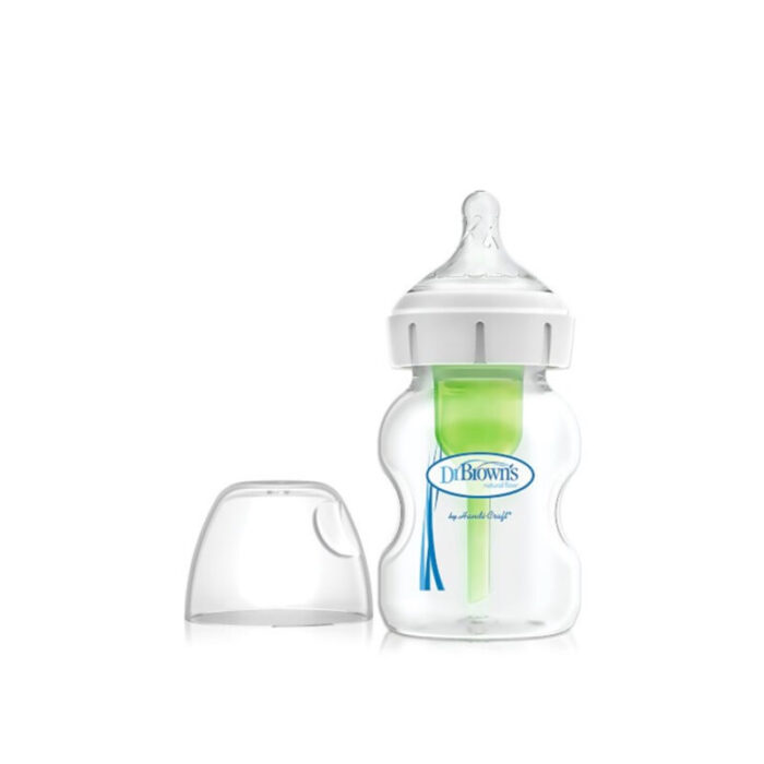 dr brown s options anti colic wide neck bottle 0m 150ml