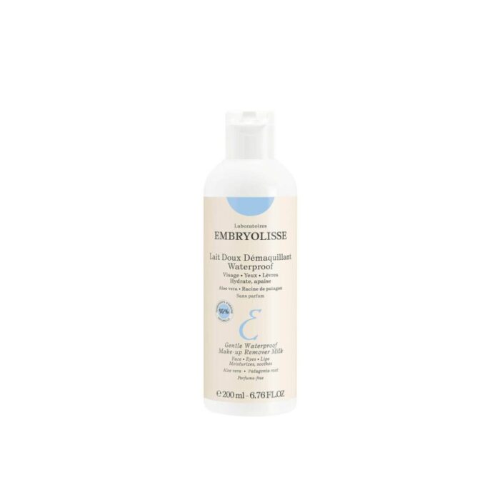 embryolisse gentle waterproof make up remover milk 200ml