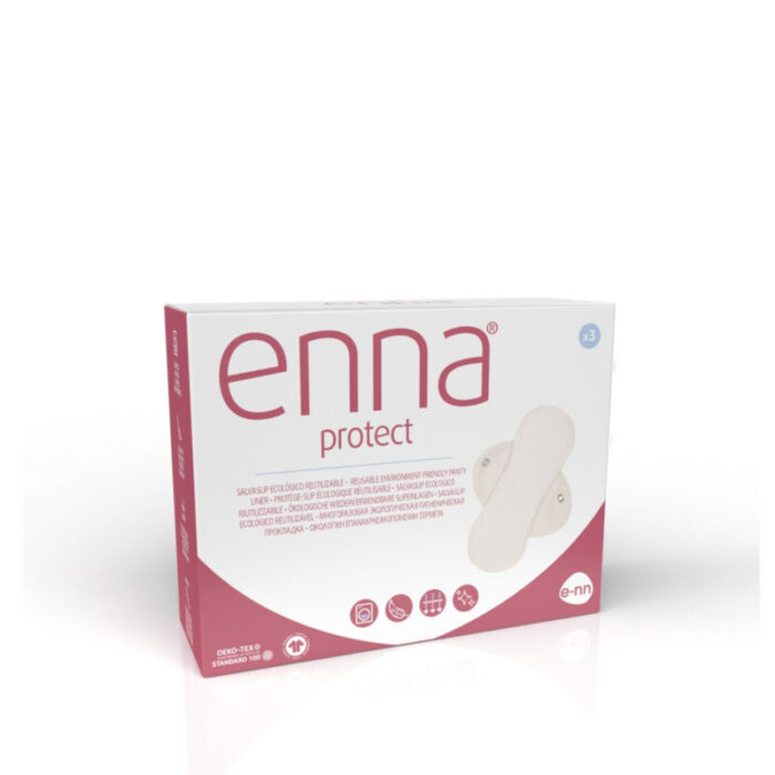 enna protect ecological reusable panty liner normal