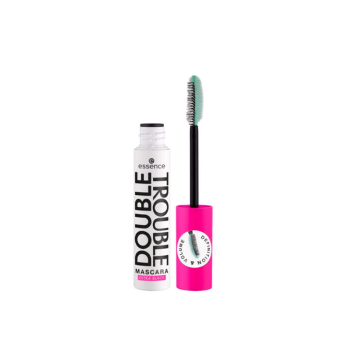 essence double trouble mascara extra black 12ml