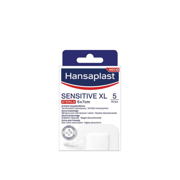 hansaplast med sensitive xl sterile plasters