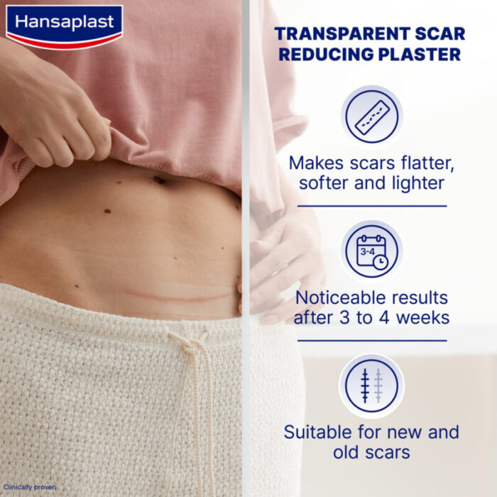 hansaplast scar reducer xl self adhesive patches