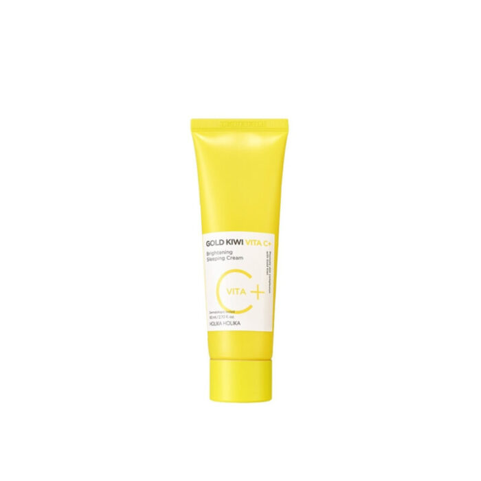 holika holika gold kiwi vita c brightening sleeping cream 80ml 2