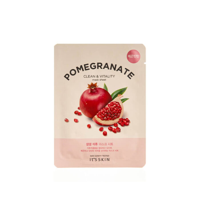 it s skin the fresh clean vitality mask sheet pomegranate 20g