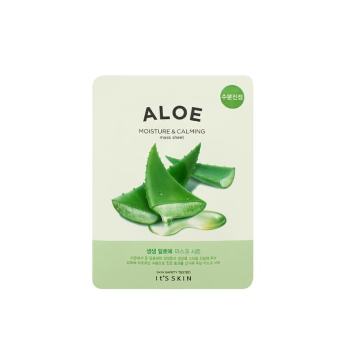 it s skin the fresh moisture calming mask sheet aloe 18g