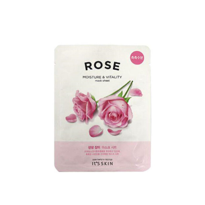 it s skin the fresh moisture vitality mask sheet rose 20g