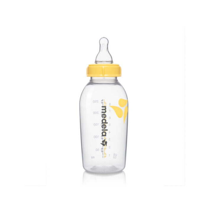 medela baby bottle with medium flow nipple 250ml