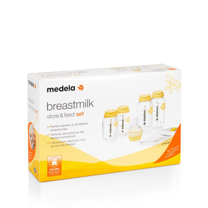 medela breast milk store feed set 1