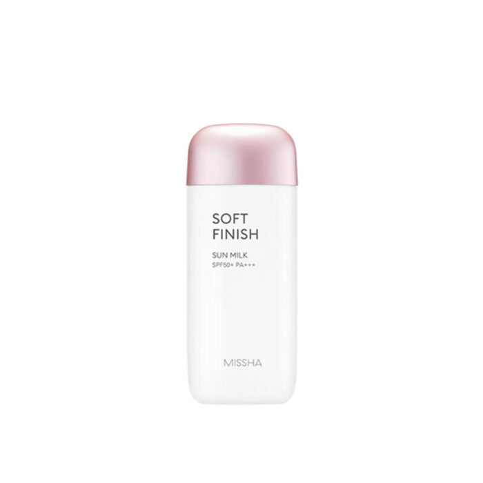 missha all around safe block soft finish sun milk spf50 pa 70ml 1