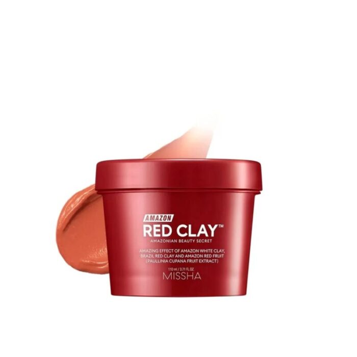 missha amazon red claytm pore mask 110ml