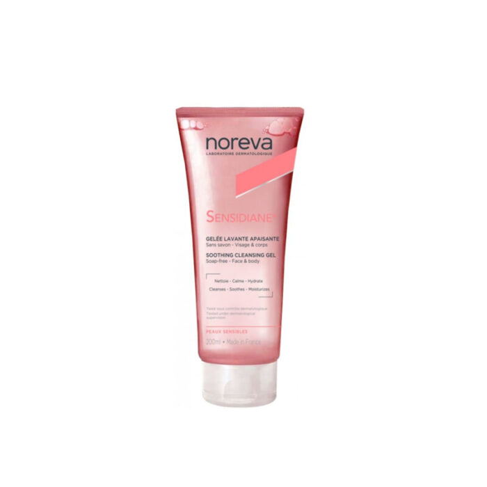 noreva sensidiane soothing cleansing gel 200ml