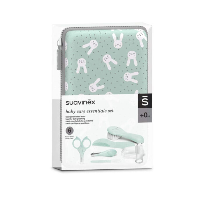 suavinex green baby care essentials set