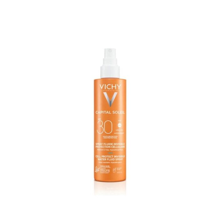 vichy capital soleil cell protect water fluid spray spf30 200ml 2