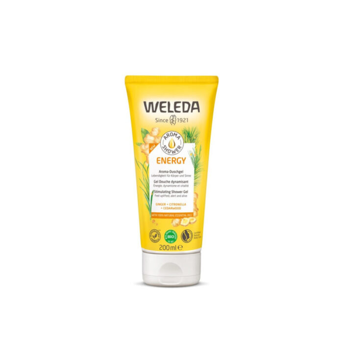 weleda energy stimulating shower gel 200ml